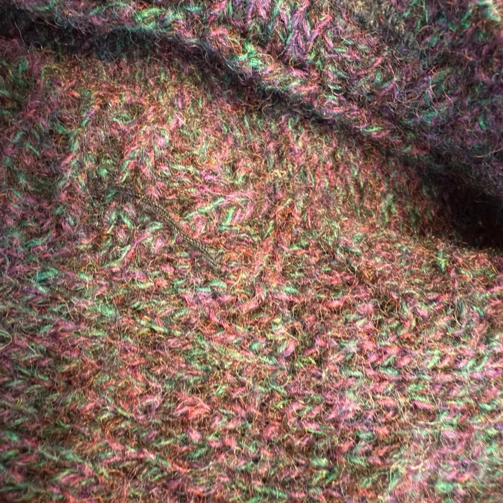 Cambridge Dry Goods 100% Wool Cardigan Sweater‎ Small Vintage Colorful Knit